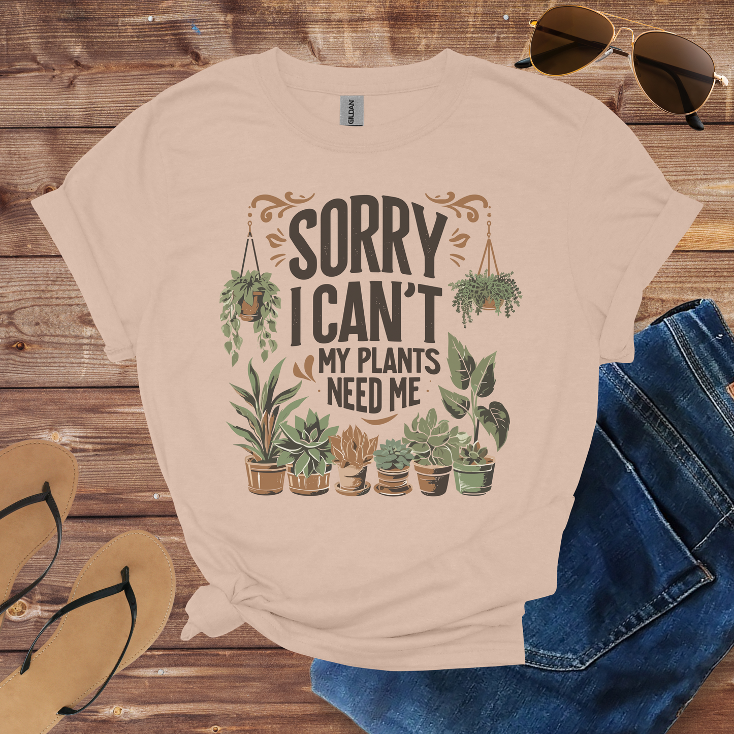 My Plants Need Me Shirt