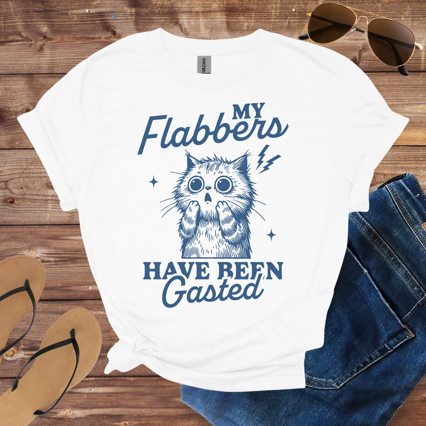 Flabbergasted Cat Shirt