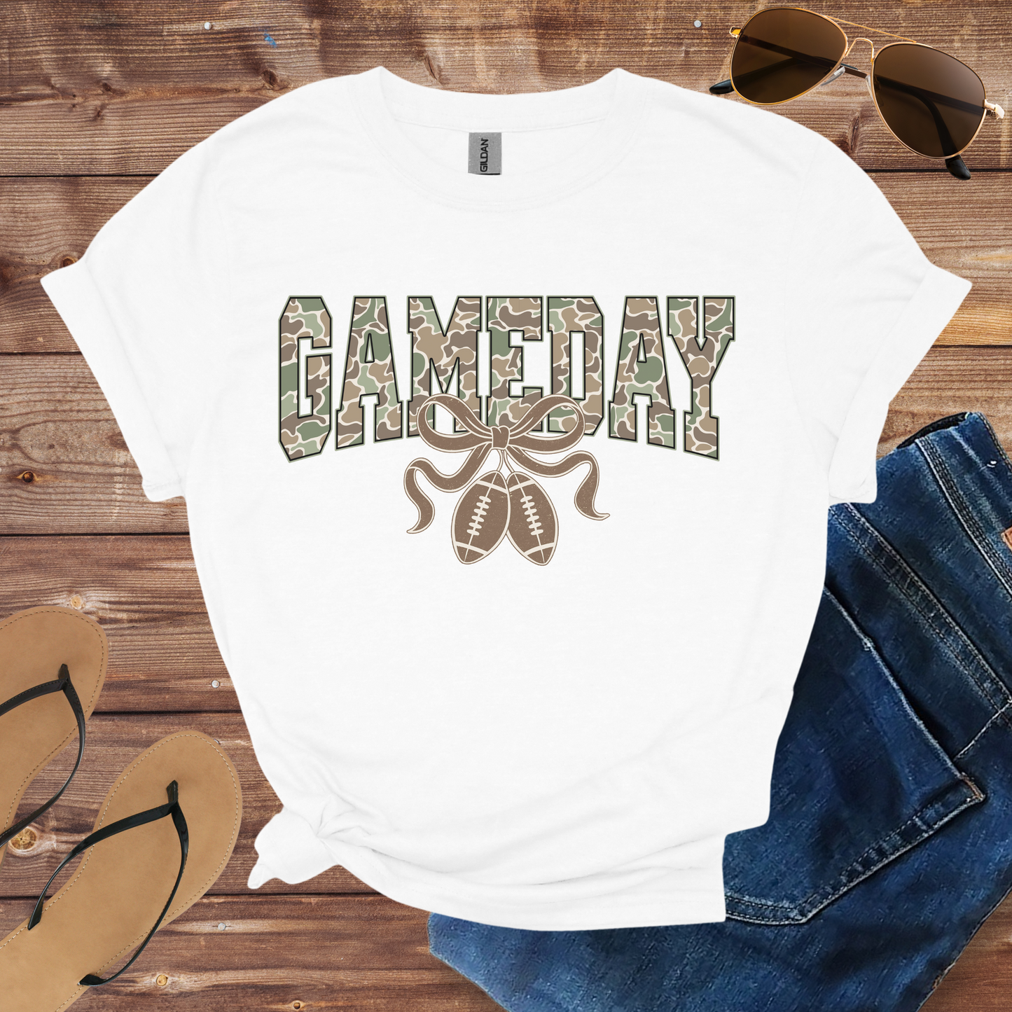Camo Gameday Football Shirt