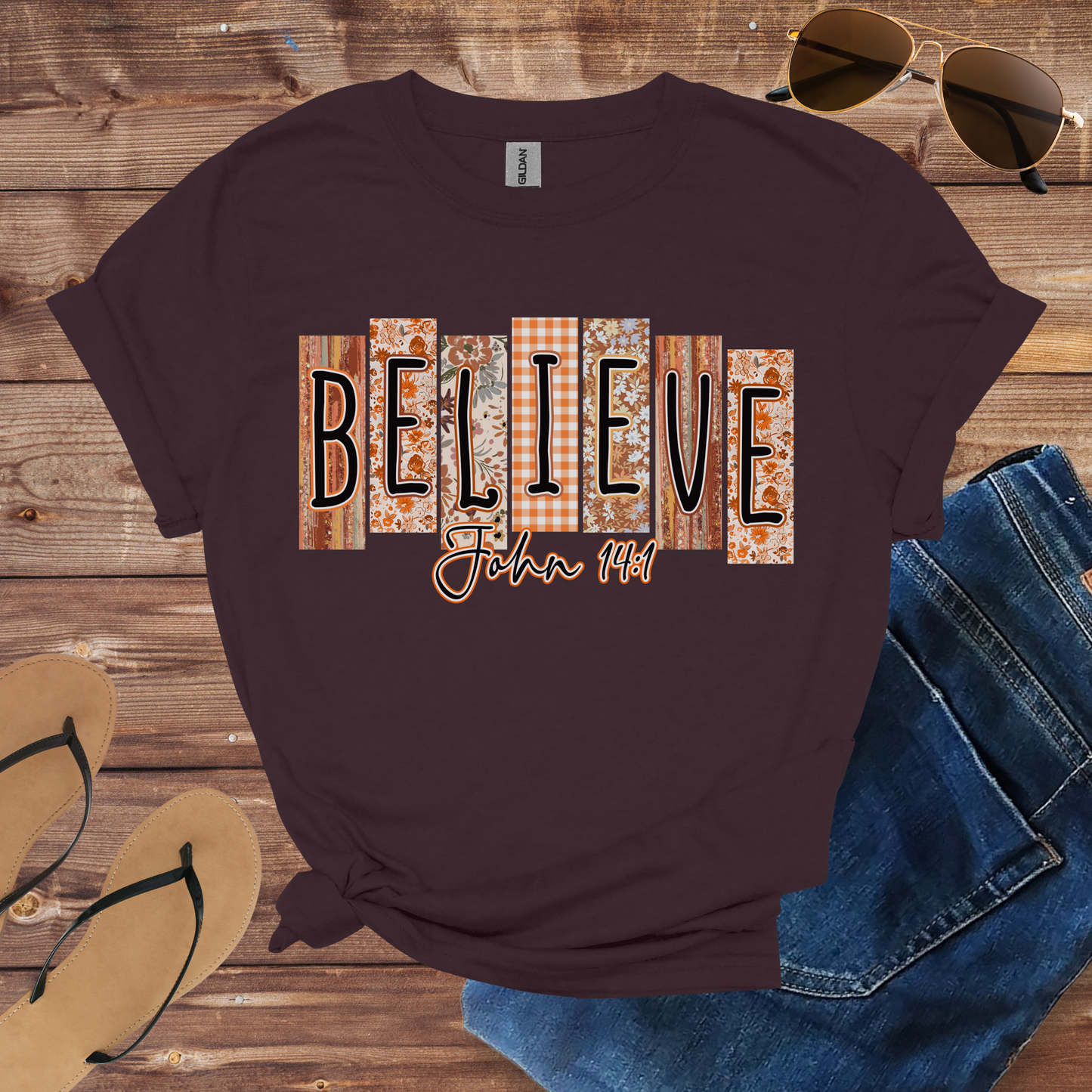 Believe John 14:1 Shirt