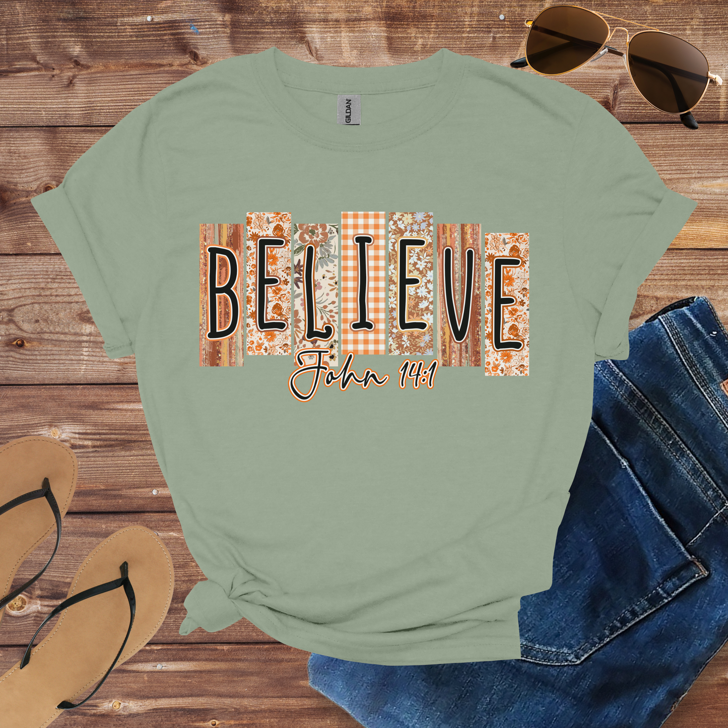 Believe John 14:1 Shirt