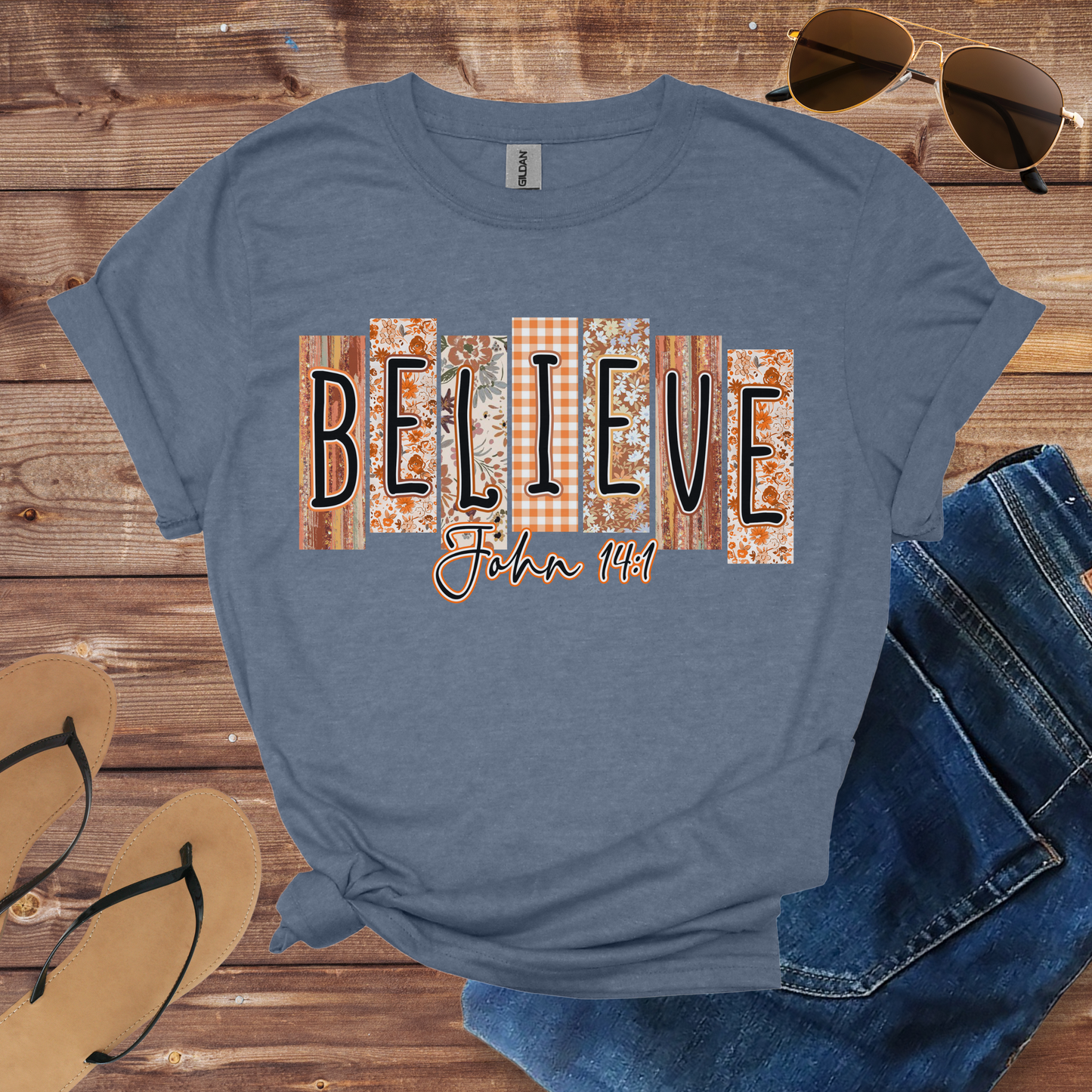 Believe John 14:1 Shirt