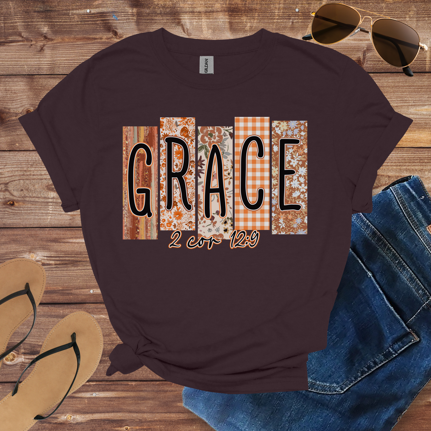 Grace 2 Cor 12:9 Shirt