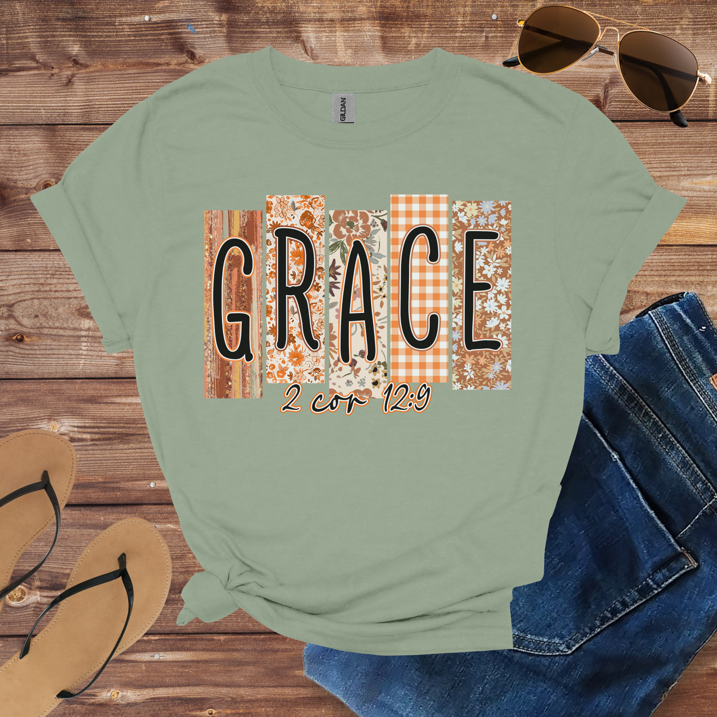 Grace 2 Cor 12:9 Shirt