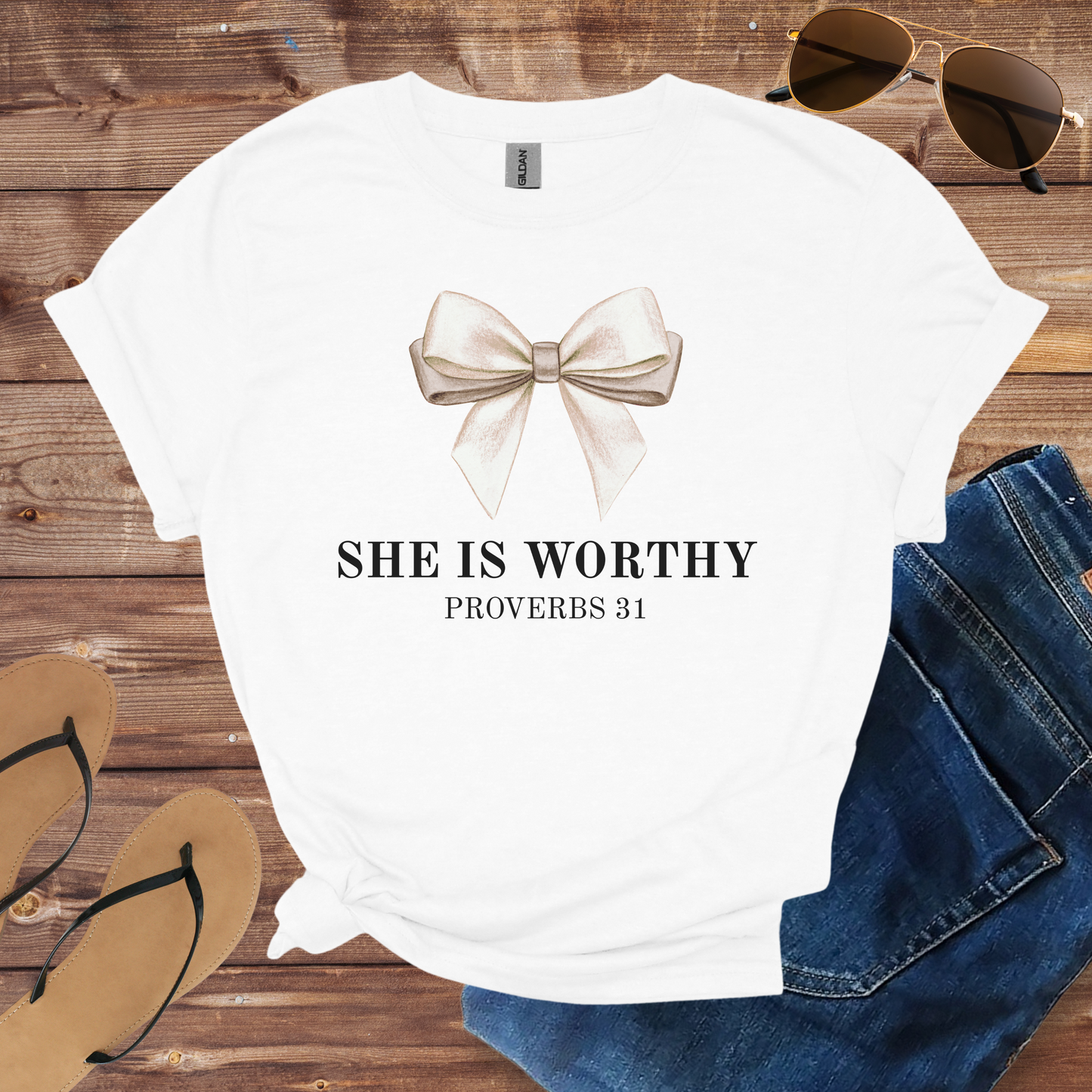 She Is Worthy Shirt
