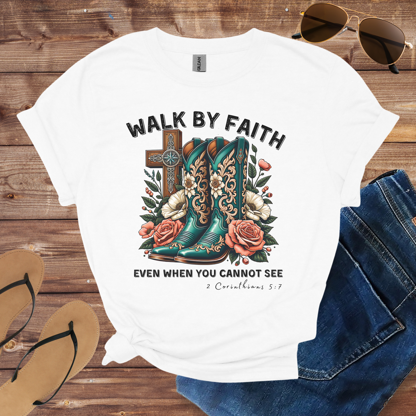 Walk By Faith Shirt
