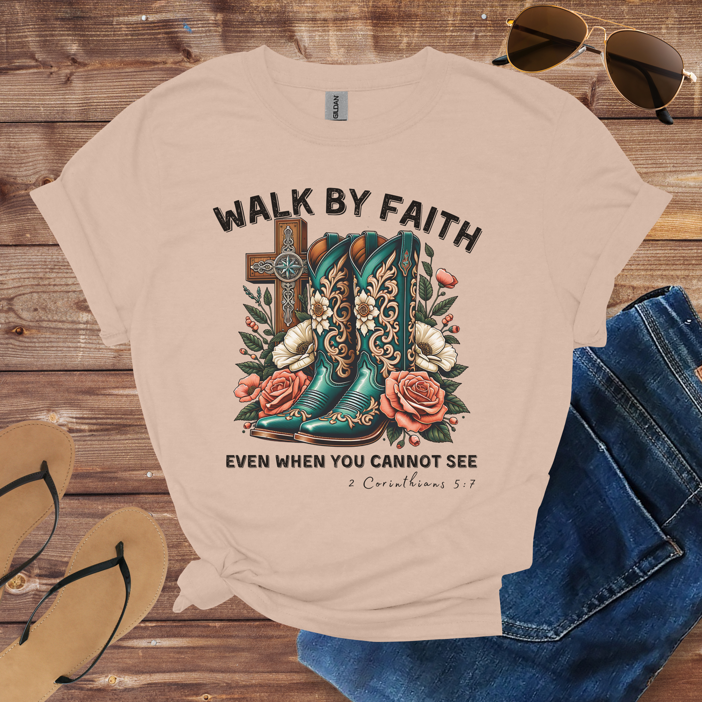 Walk By Faith Shirt