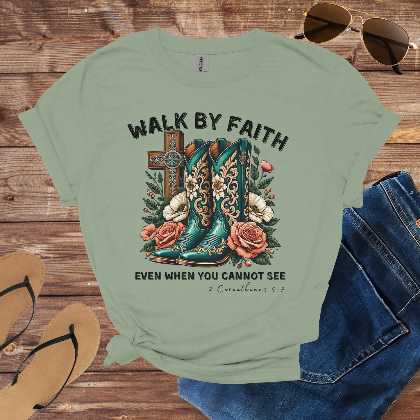 Walk By Faith Shirt