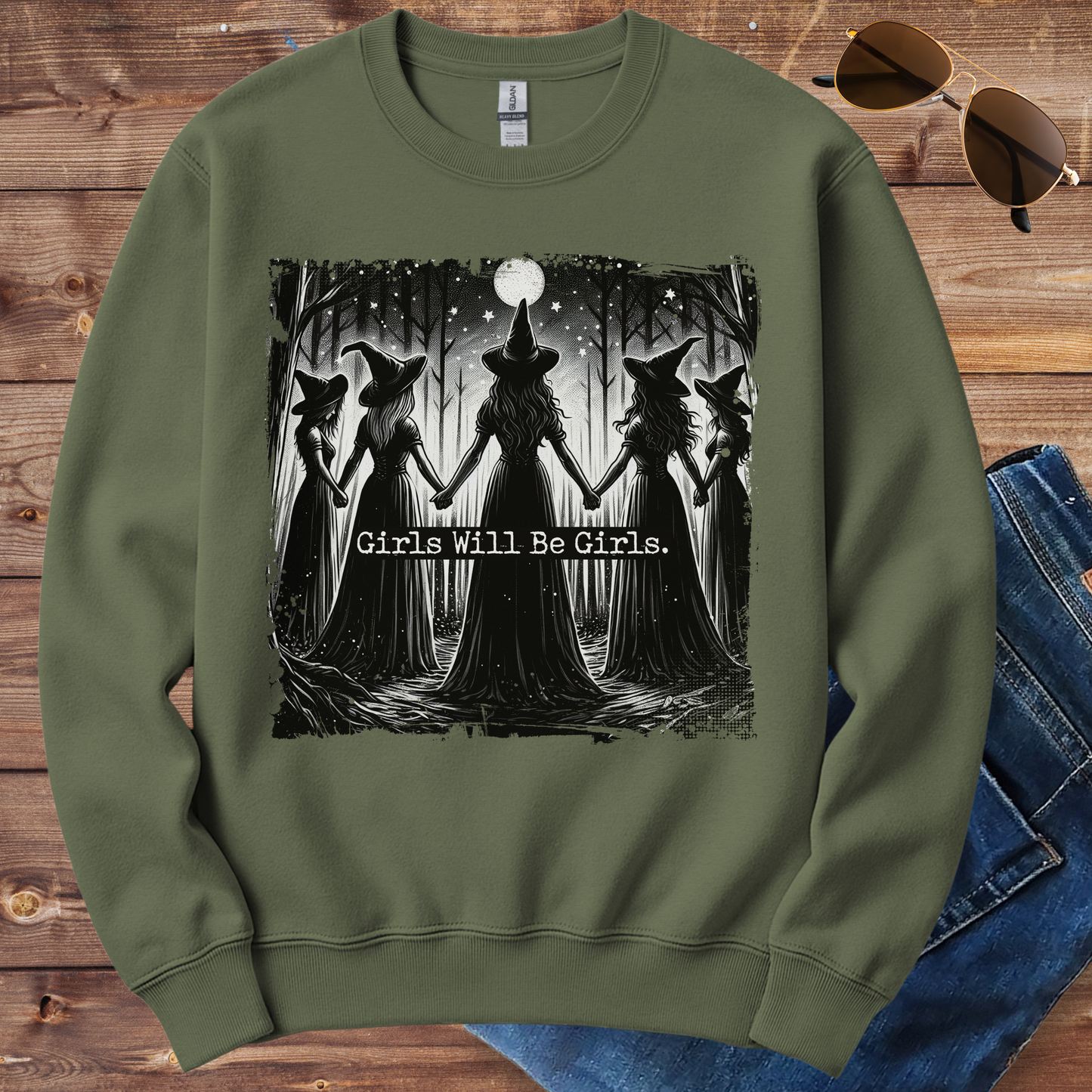 Girls Will Be Girls Crewneck