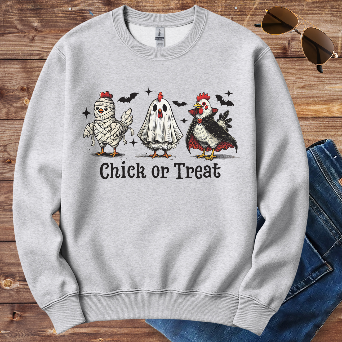 Chick Or Treat Crewneck