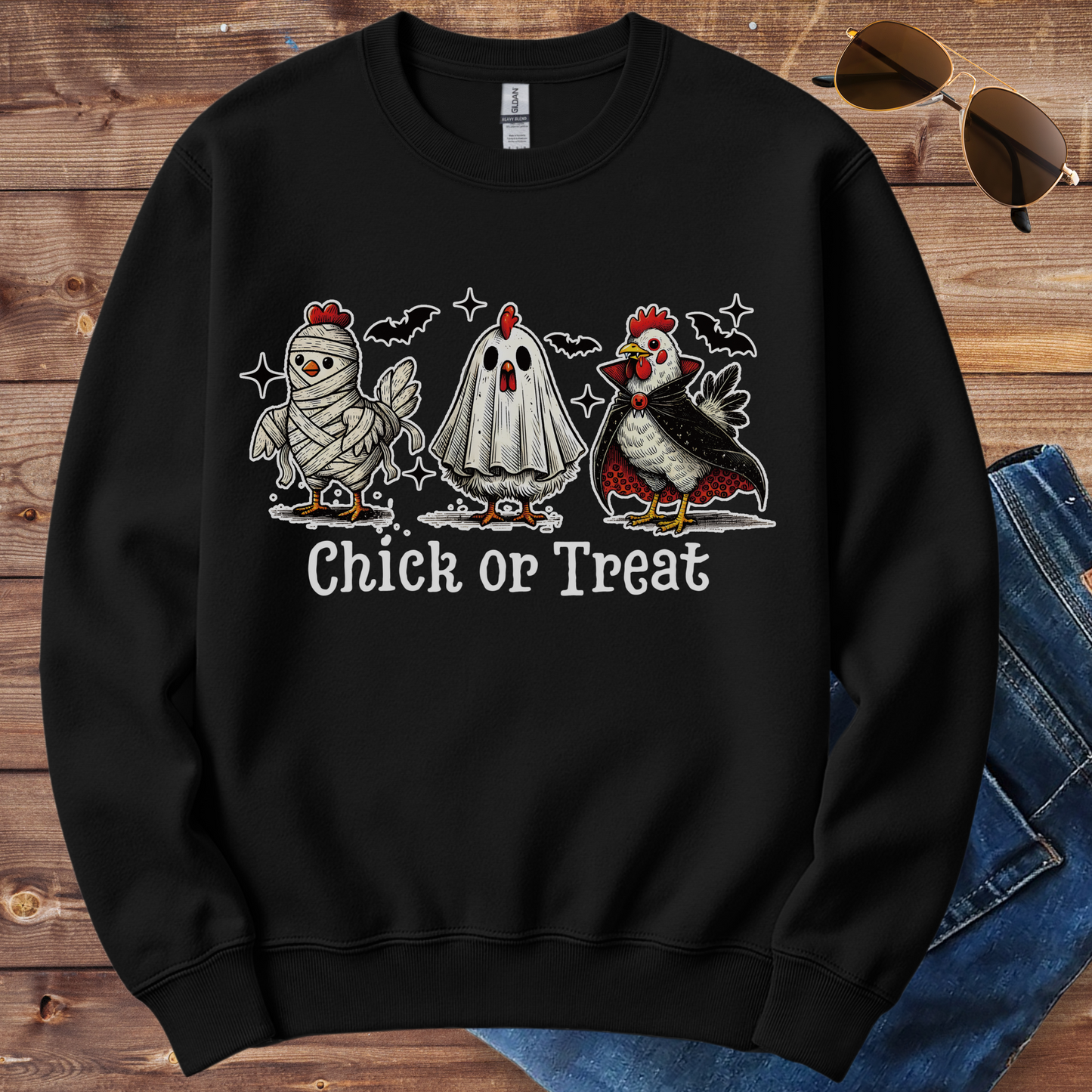 Chick Or Treat Crewneck