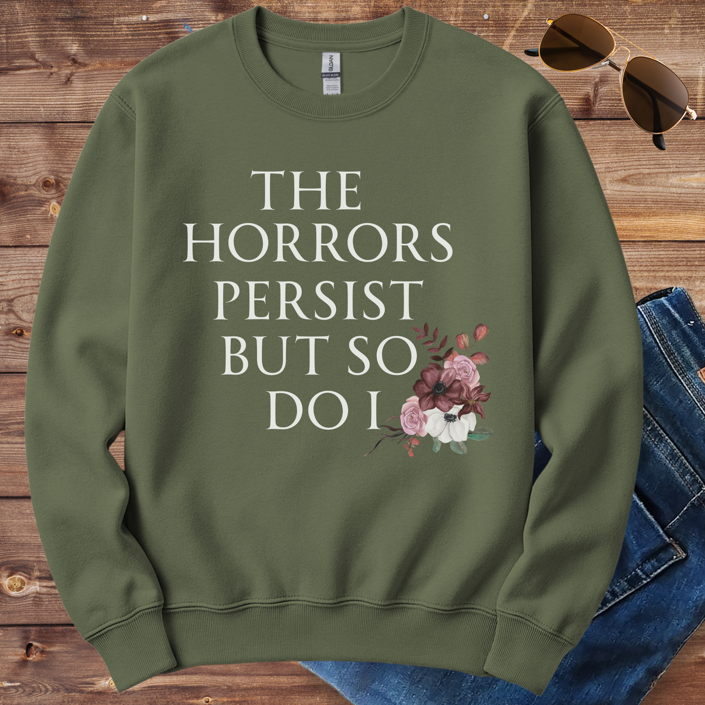 The Horrors Persist Crewneck