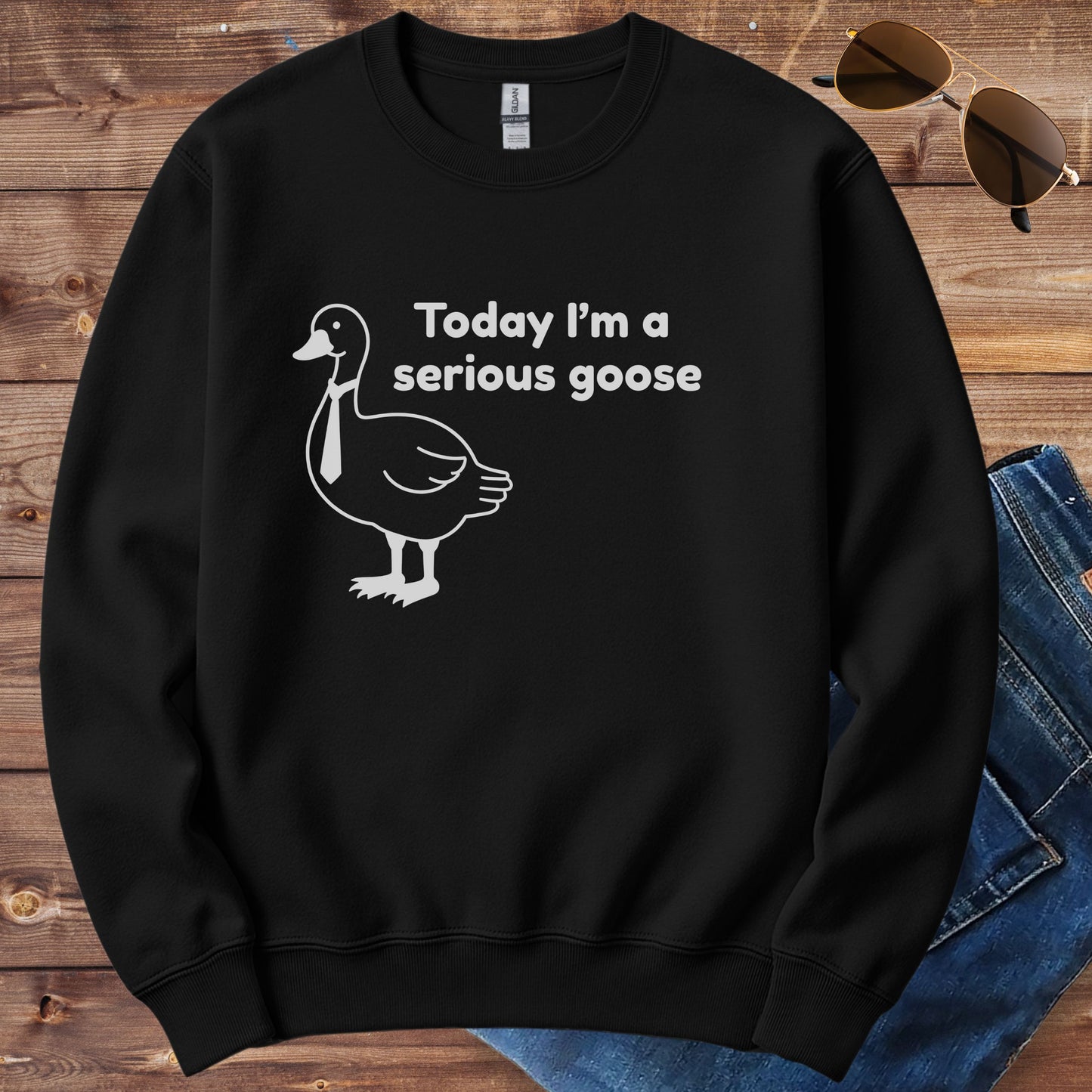 I'm A Serious Goose Crewneck