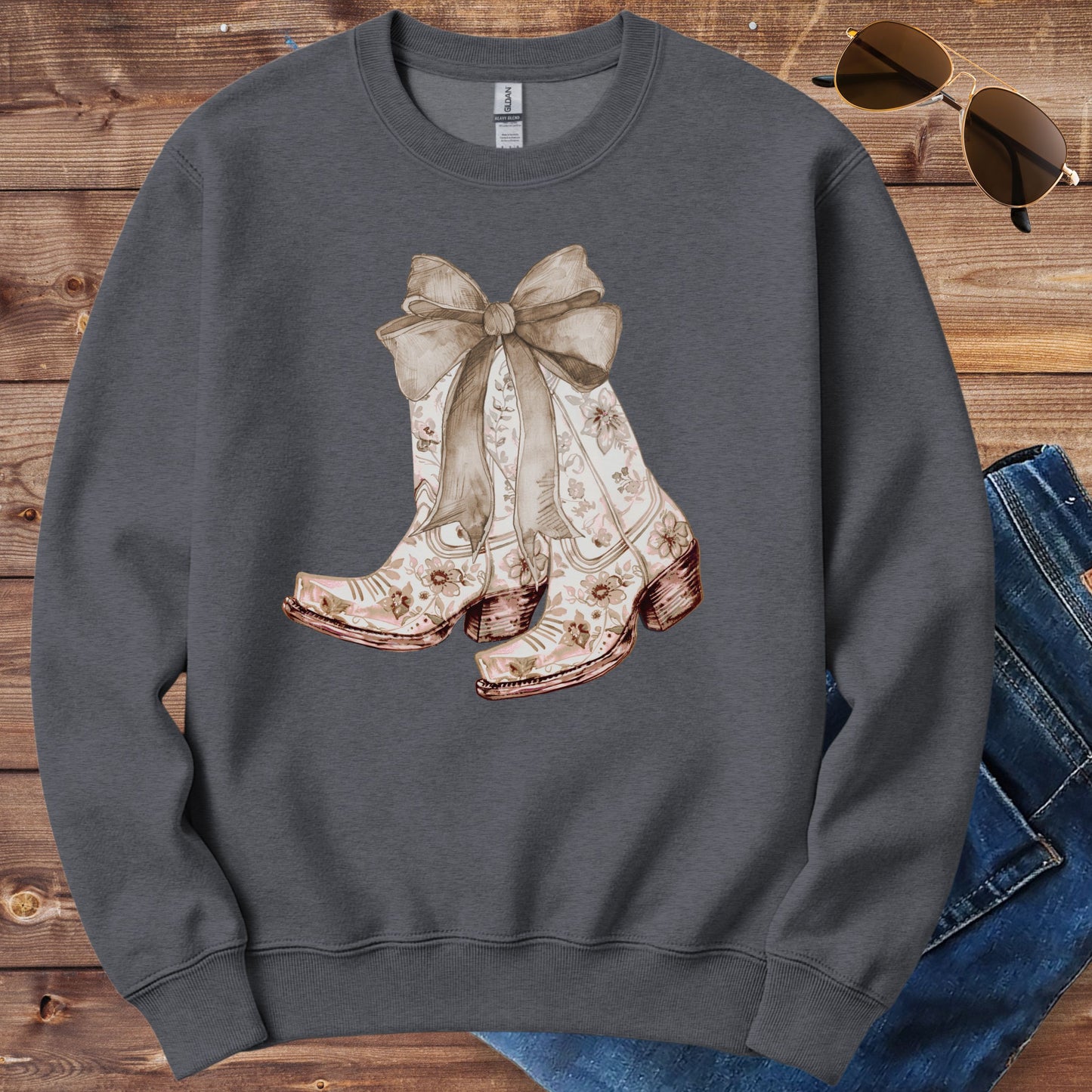 Cowgirl Boots Crewneck