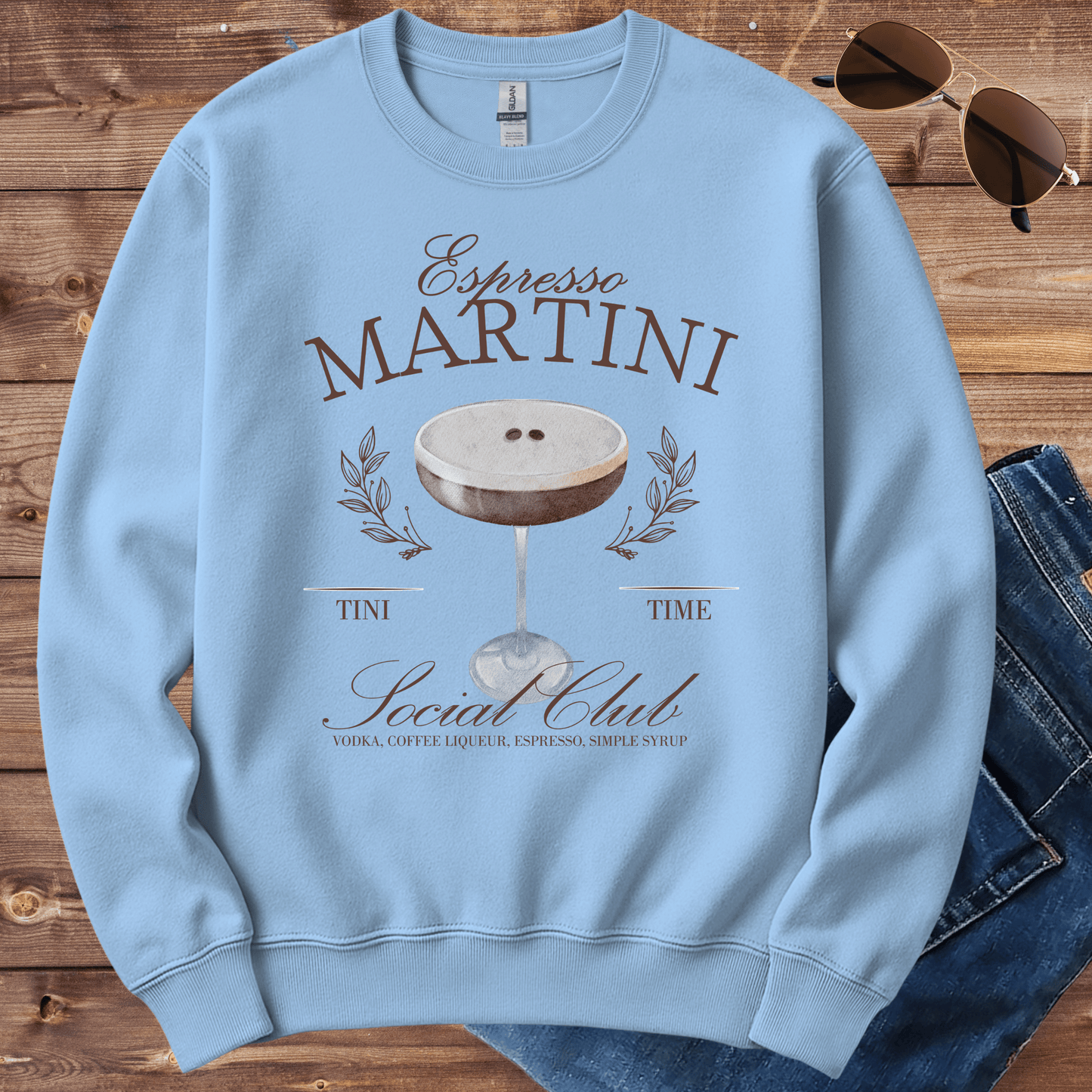 Espresso Martini Social Club Crewneck