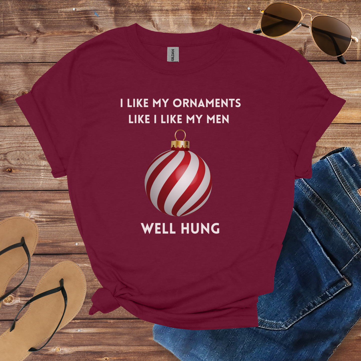 Well Hung Ornament Shirt
