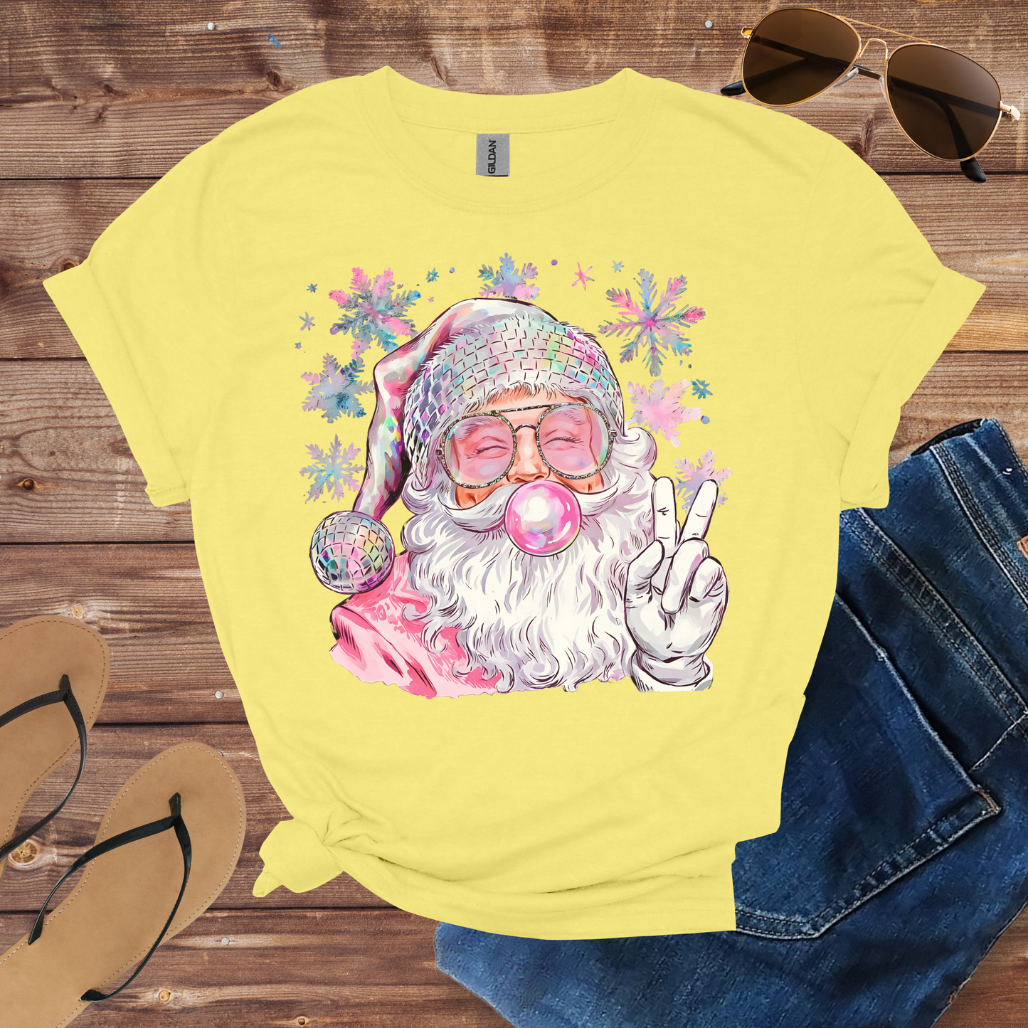 Peace Out Santa Shirt