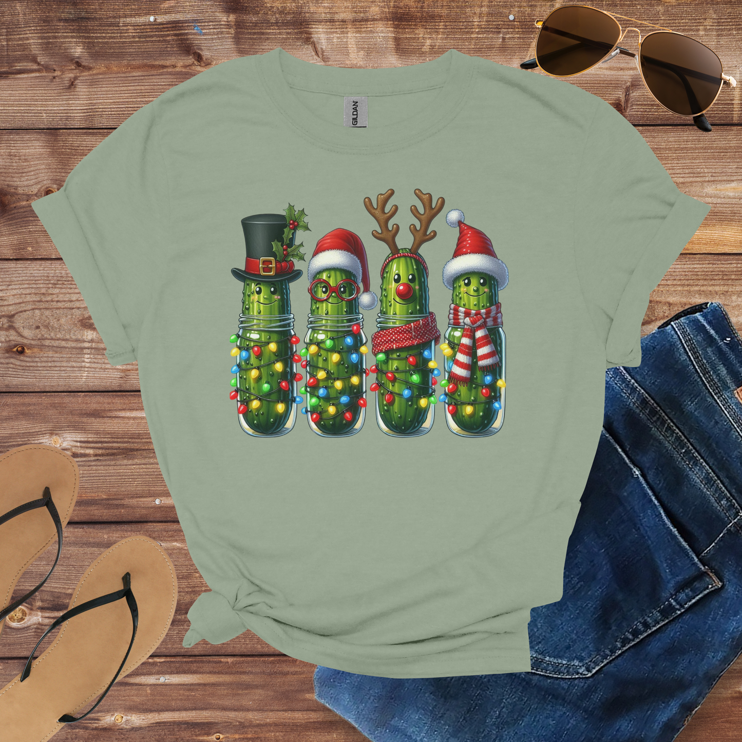 Christmas Pickle Light Shirt