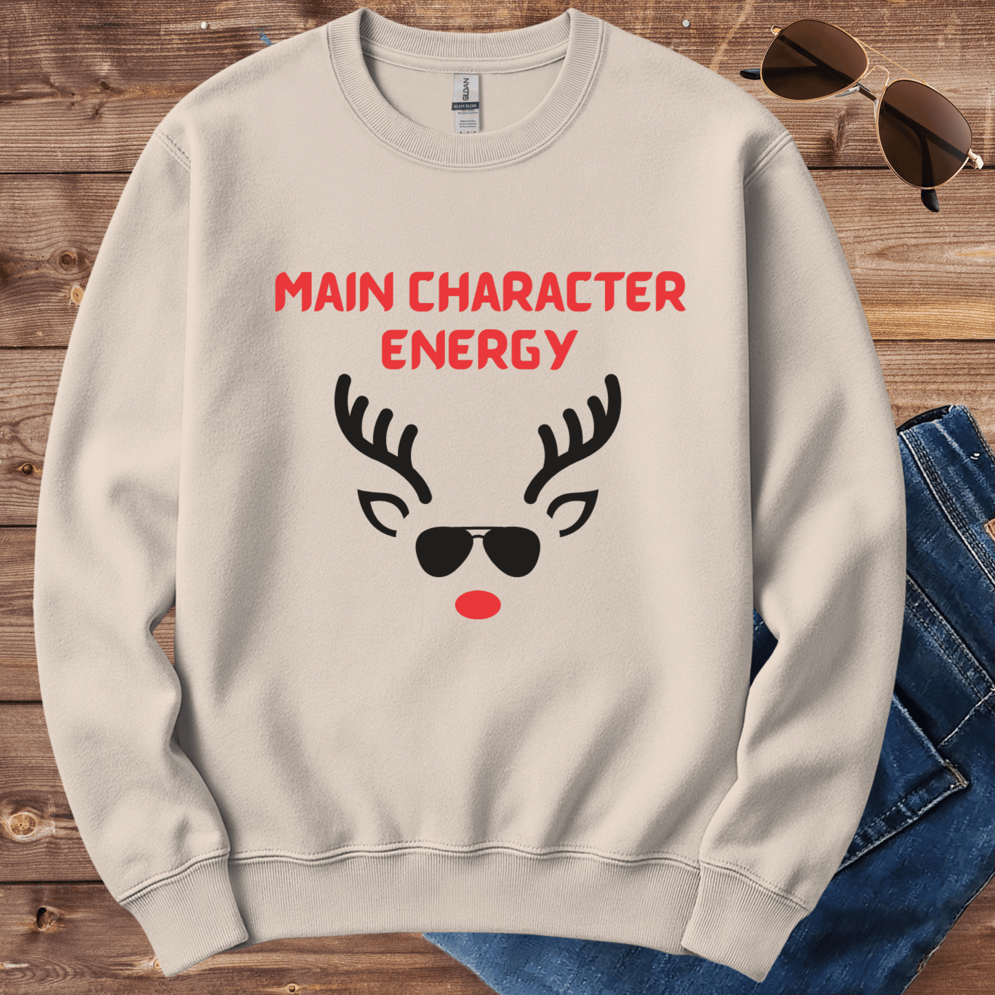Main Character Energy Crewneck