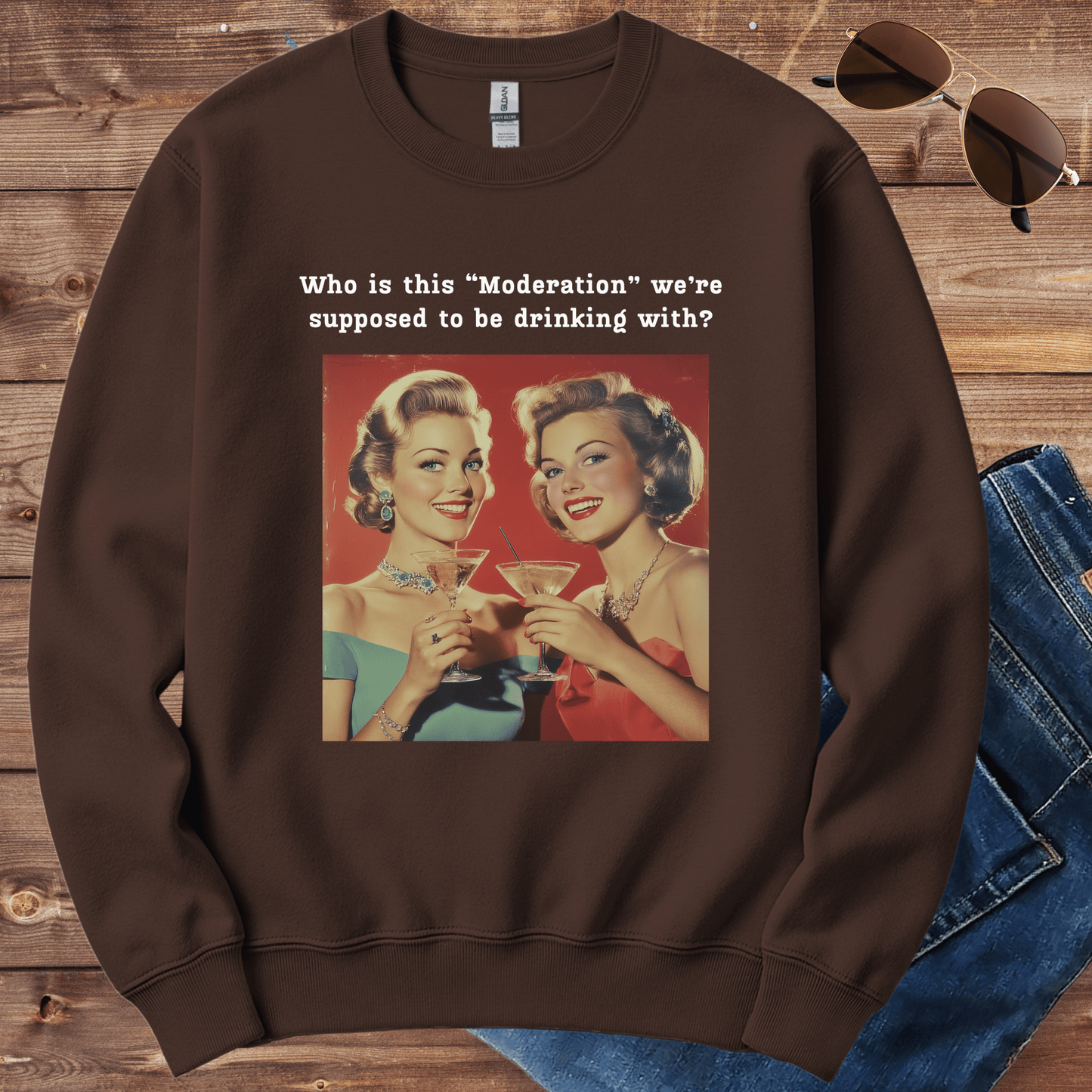 Girls Night Out Crewneck