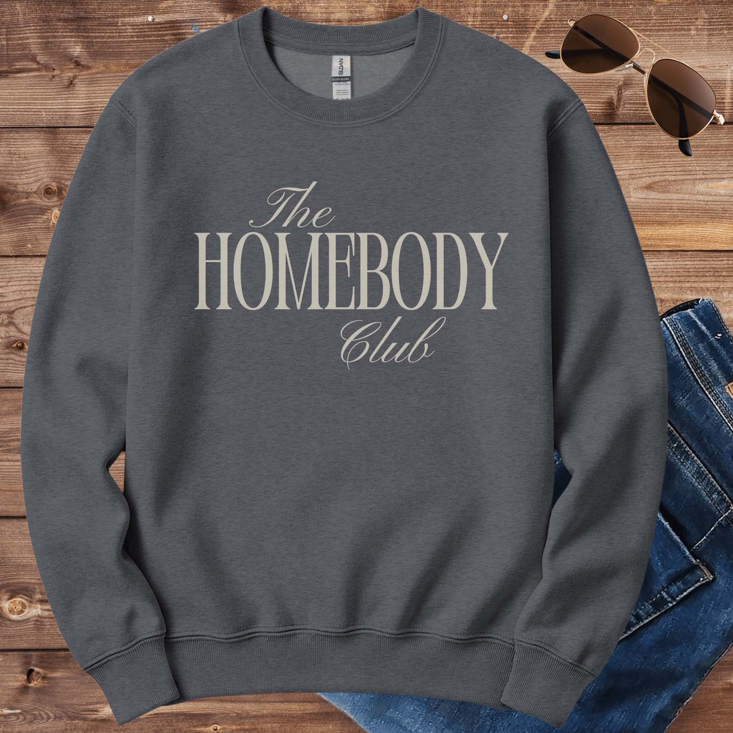 The Homebody Club Crewneck