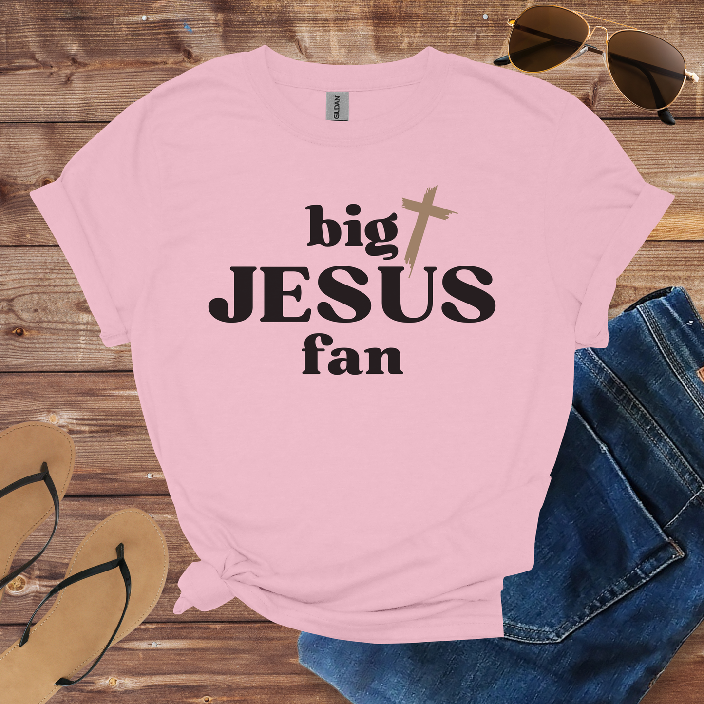 Big Jesus Fan Shirt
