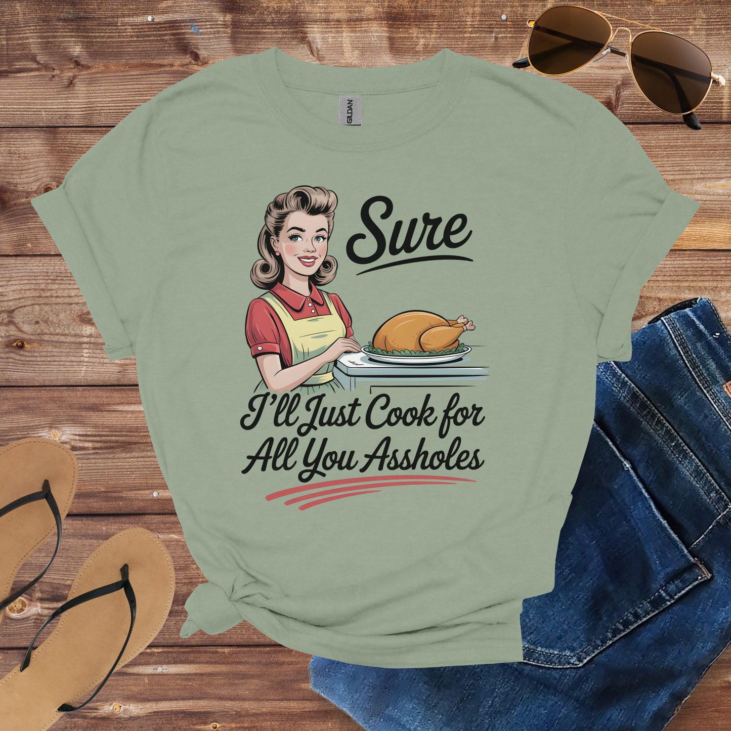 Cooking Chaos Mom Shirt