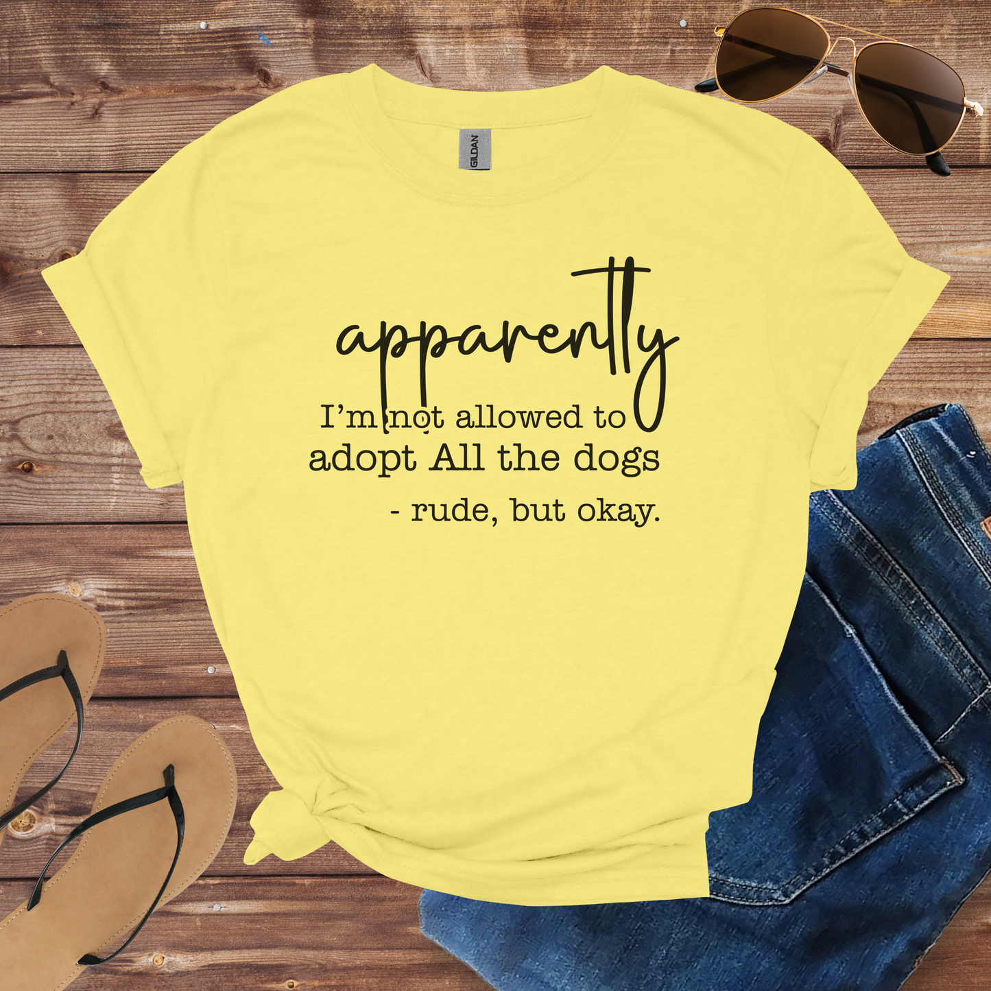 Dog Adoption Drama Shirt