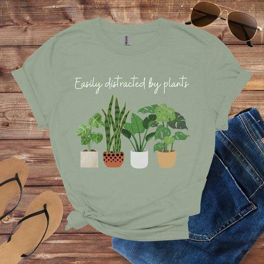 Easily Distracted by Plants Shirt
