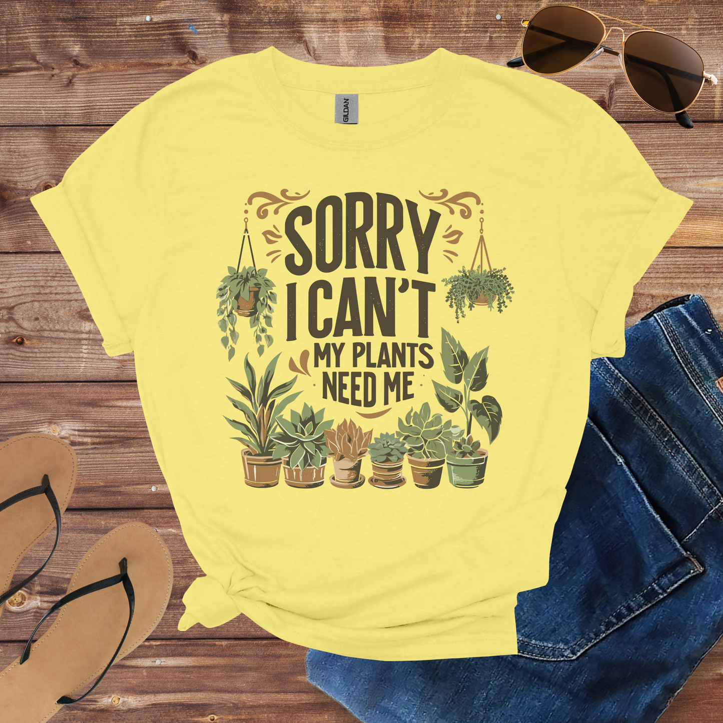 My Plants Need Me Shirt