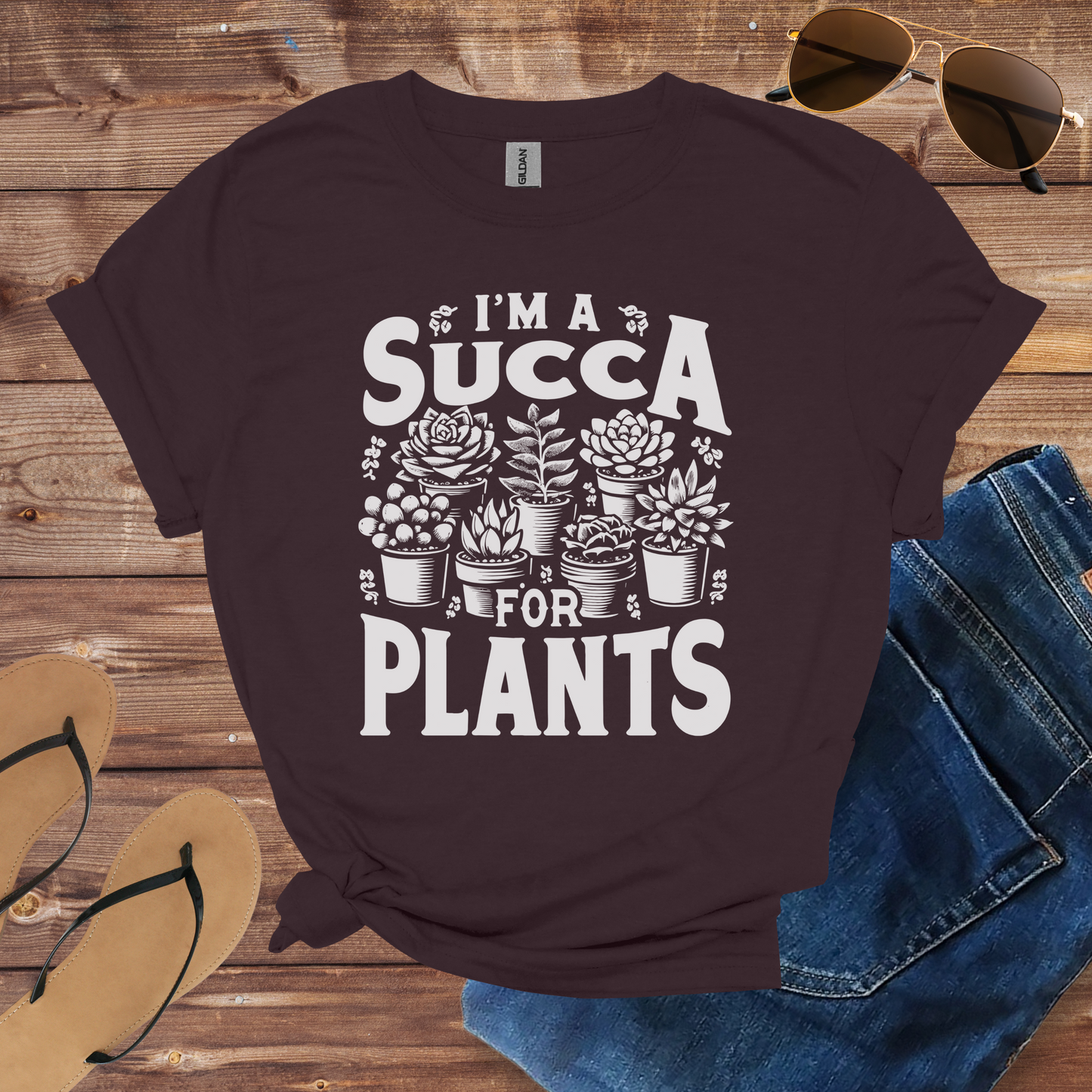 I'm A Succa For Plants Shirt