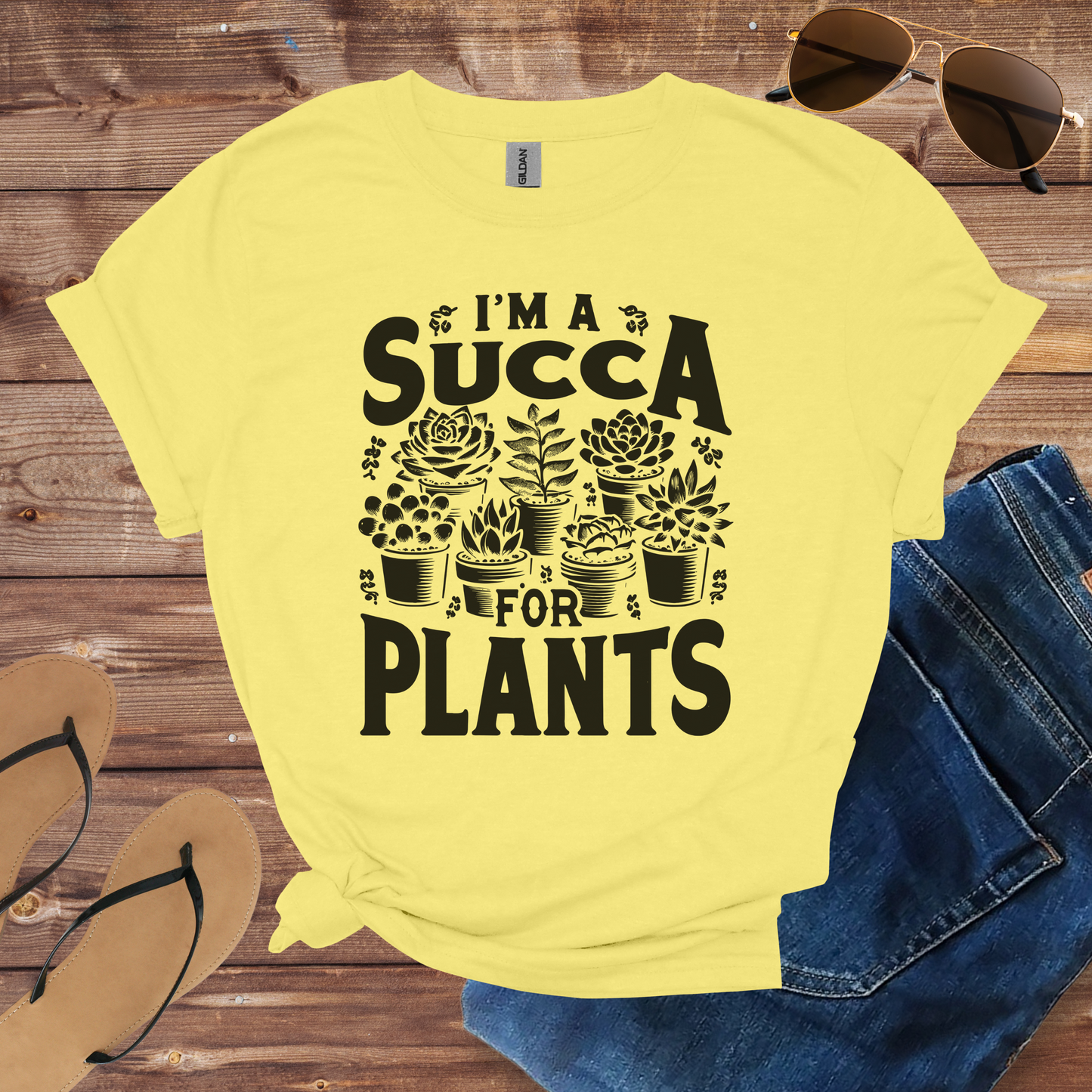 I'm A Succa For Plants Shirt