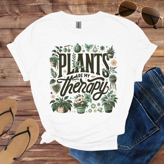 Plants Are My Therapy Shirt
