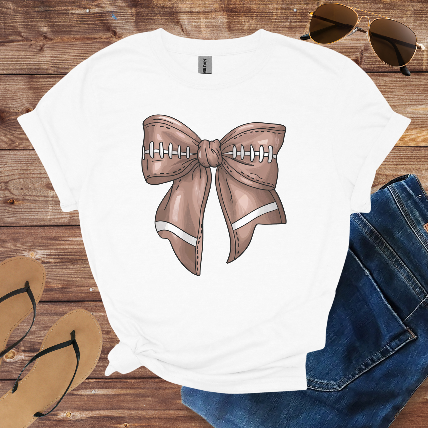 Football Bow Shirt