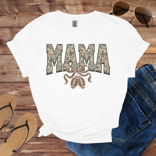 Camo Mama Football Shirt