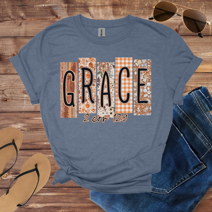 Grace 2 Cor 12:9 Shirt