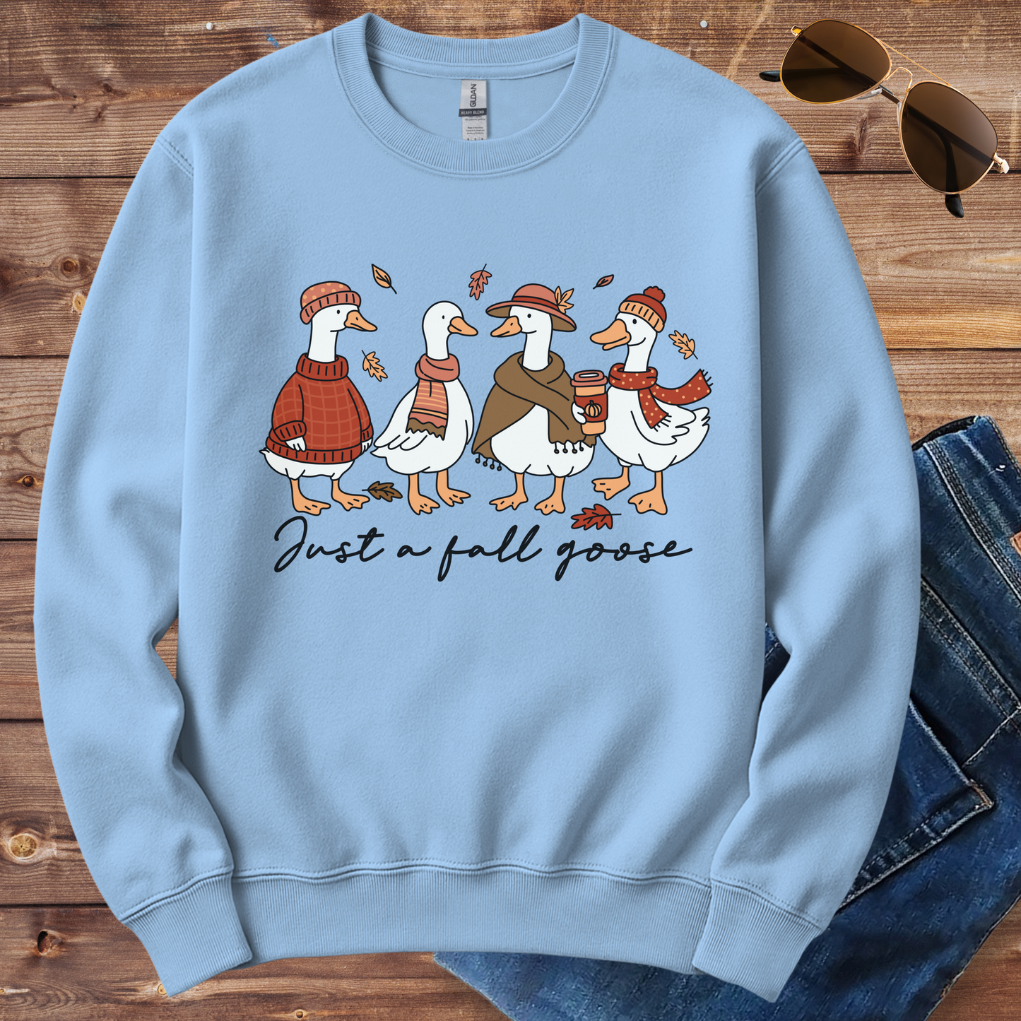 Just A Fall Goose Crewneck