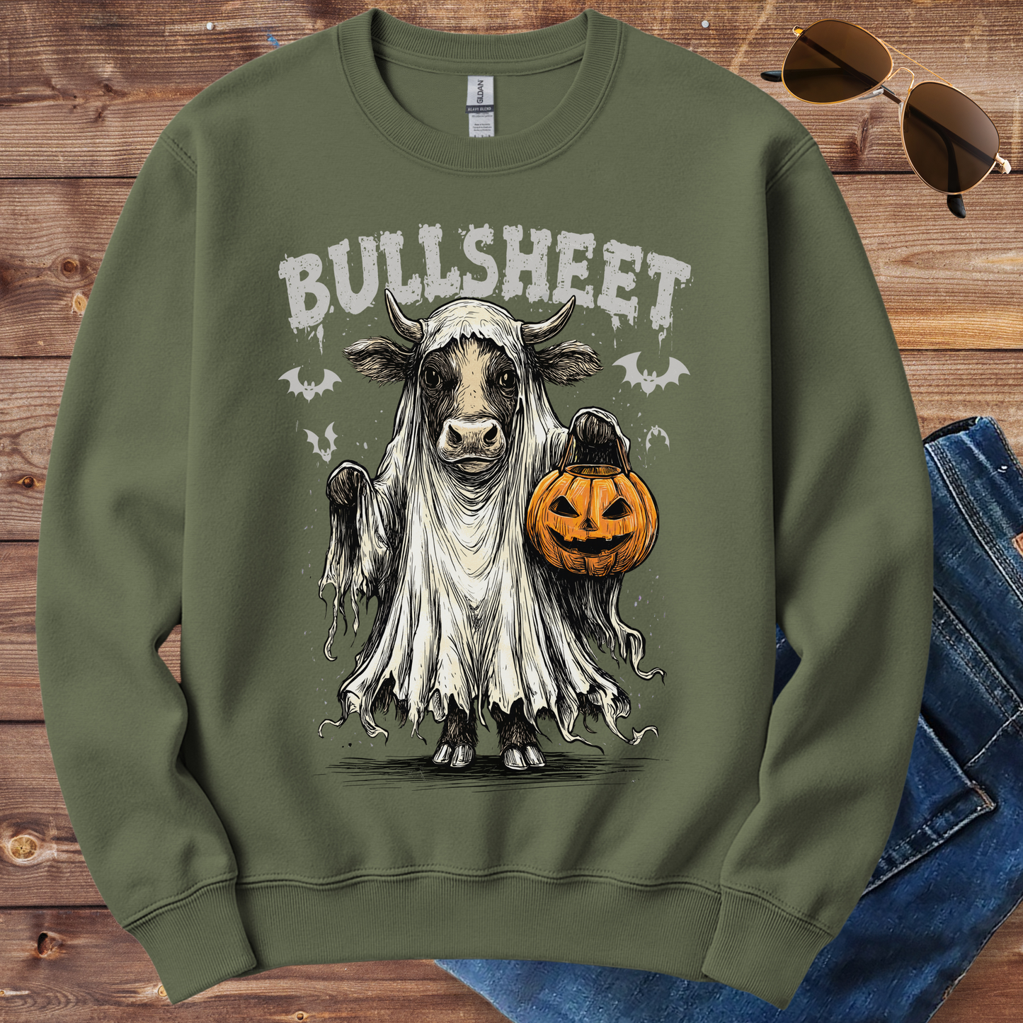 Bullsheet Crewneck