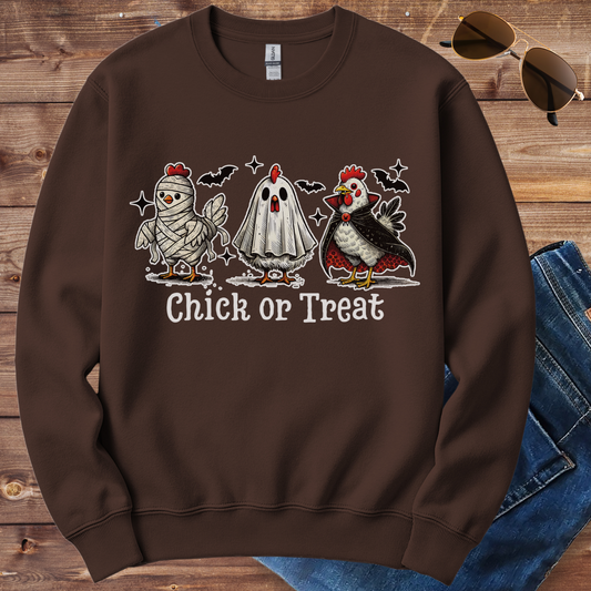Chick Or Treat Crewneck