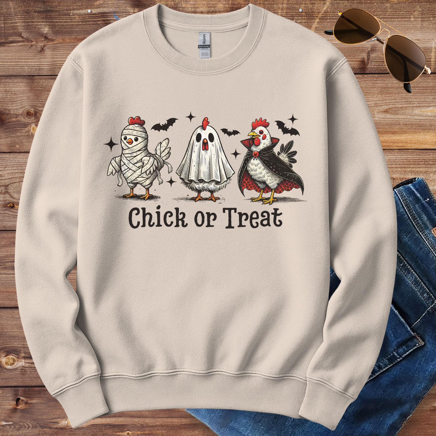 Chick Or Treat Crewneck
