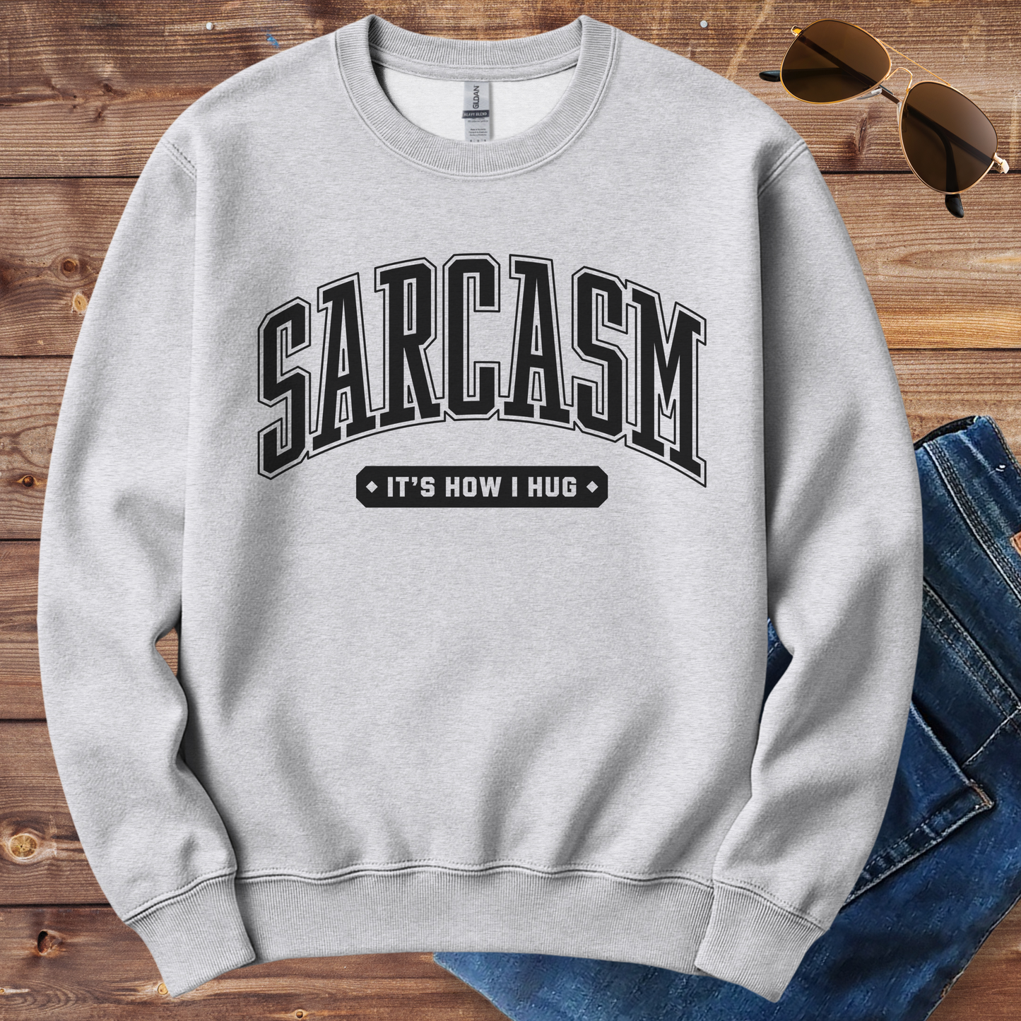 Sarcasm Crewneck