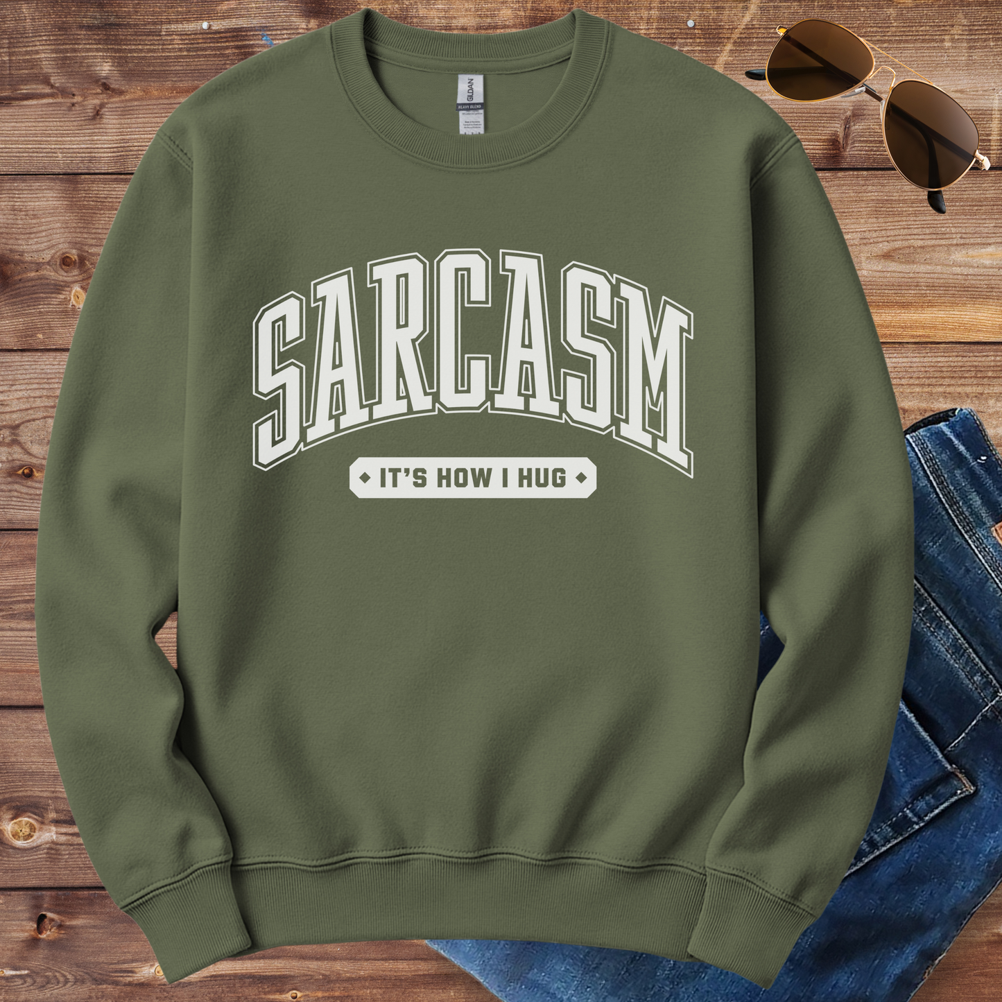 Sarcasm Crewneck