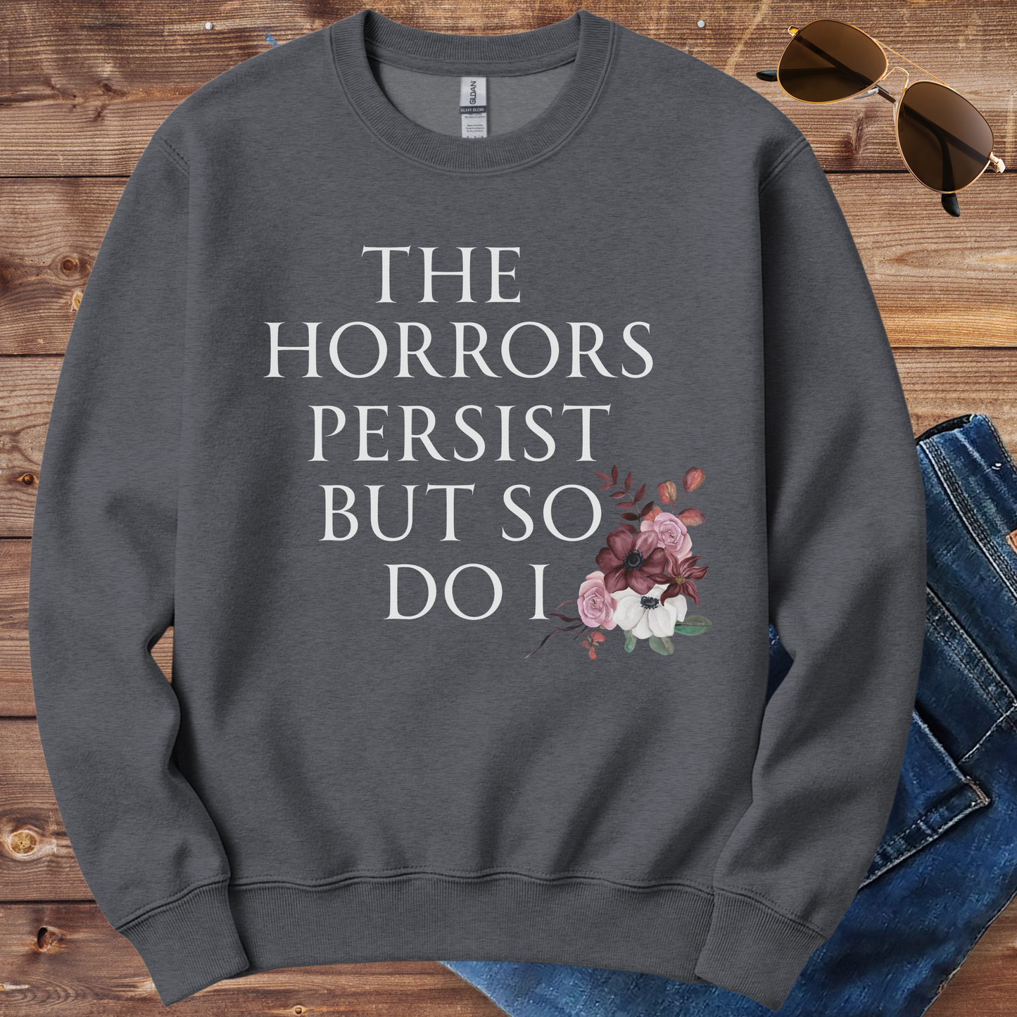 The Horrors Persist Crewneck