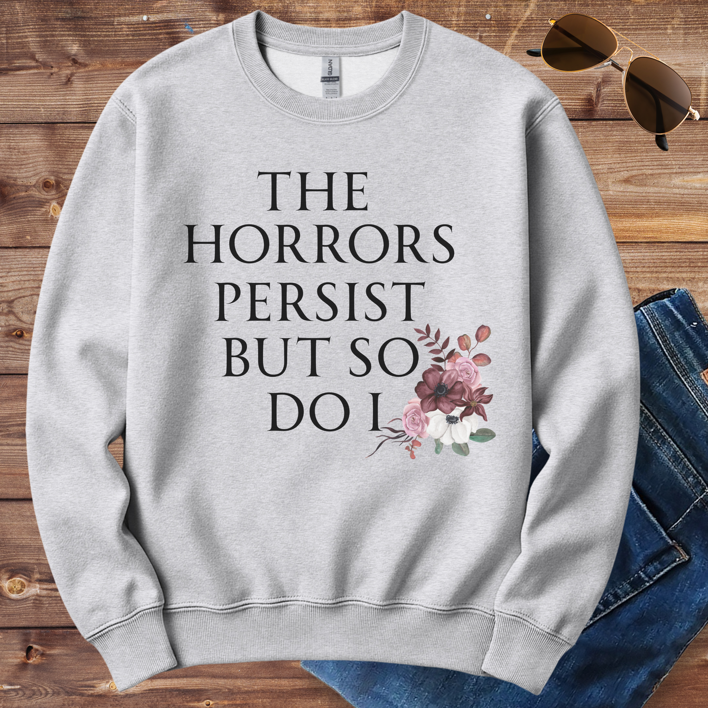 The Horrors Persist Crewneck