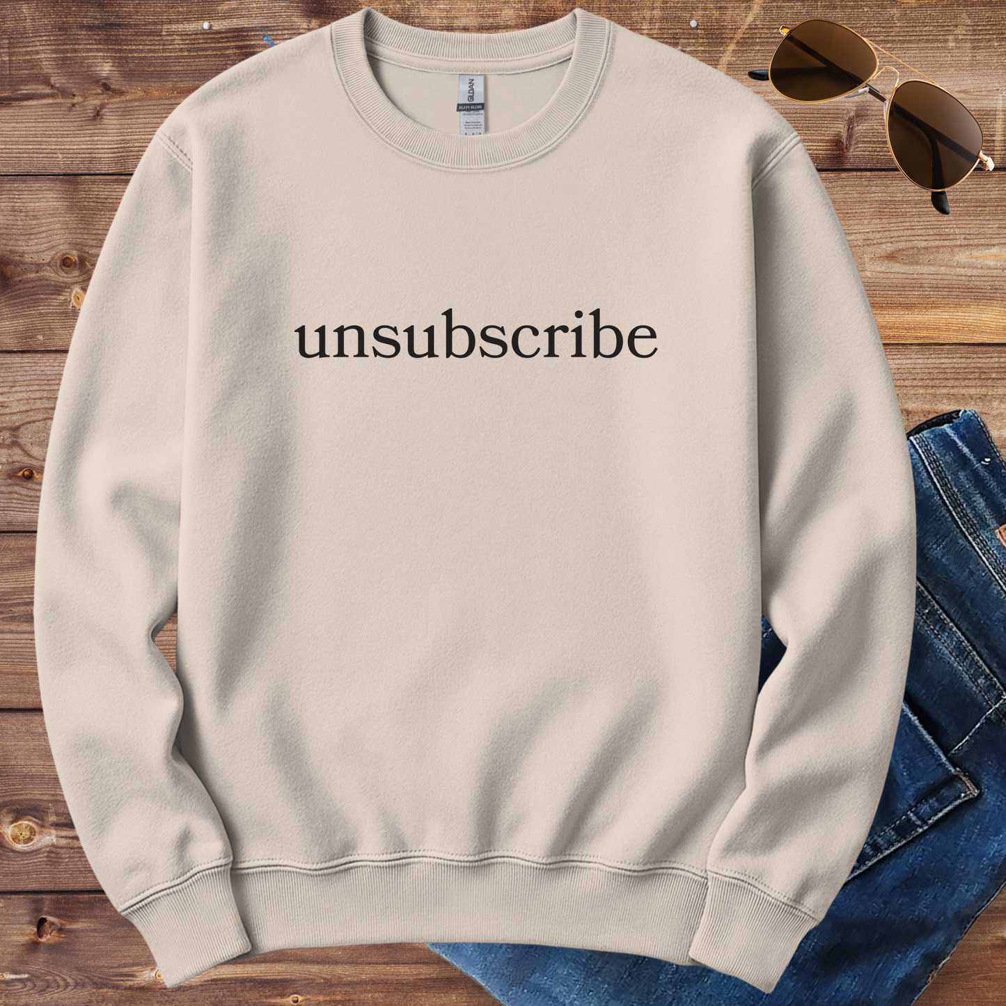 Unsubscribe Crewneck