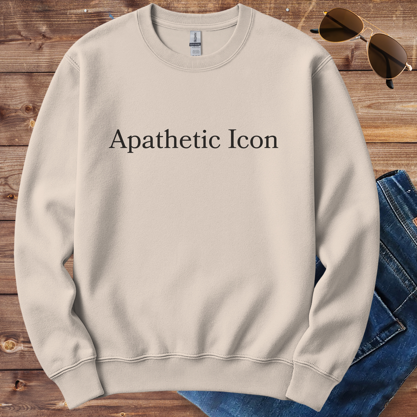 Apathetic Icon Crewneck