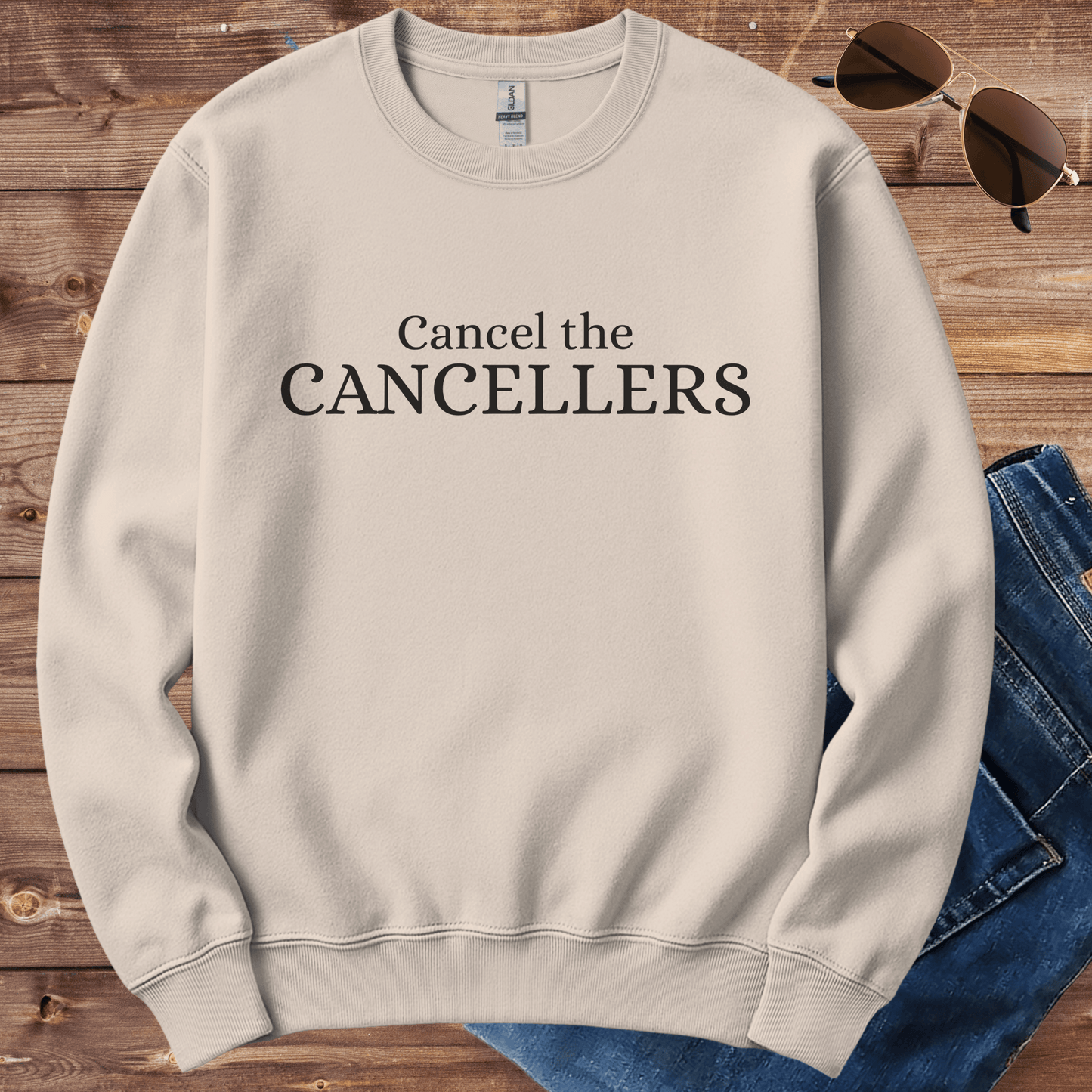 Cancel The Cancellers Crewneck