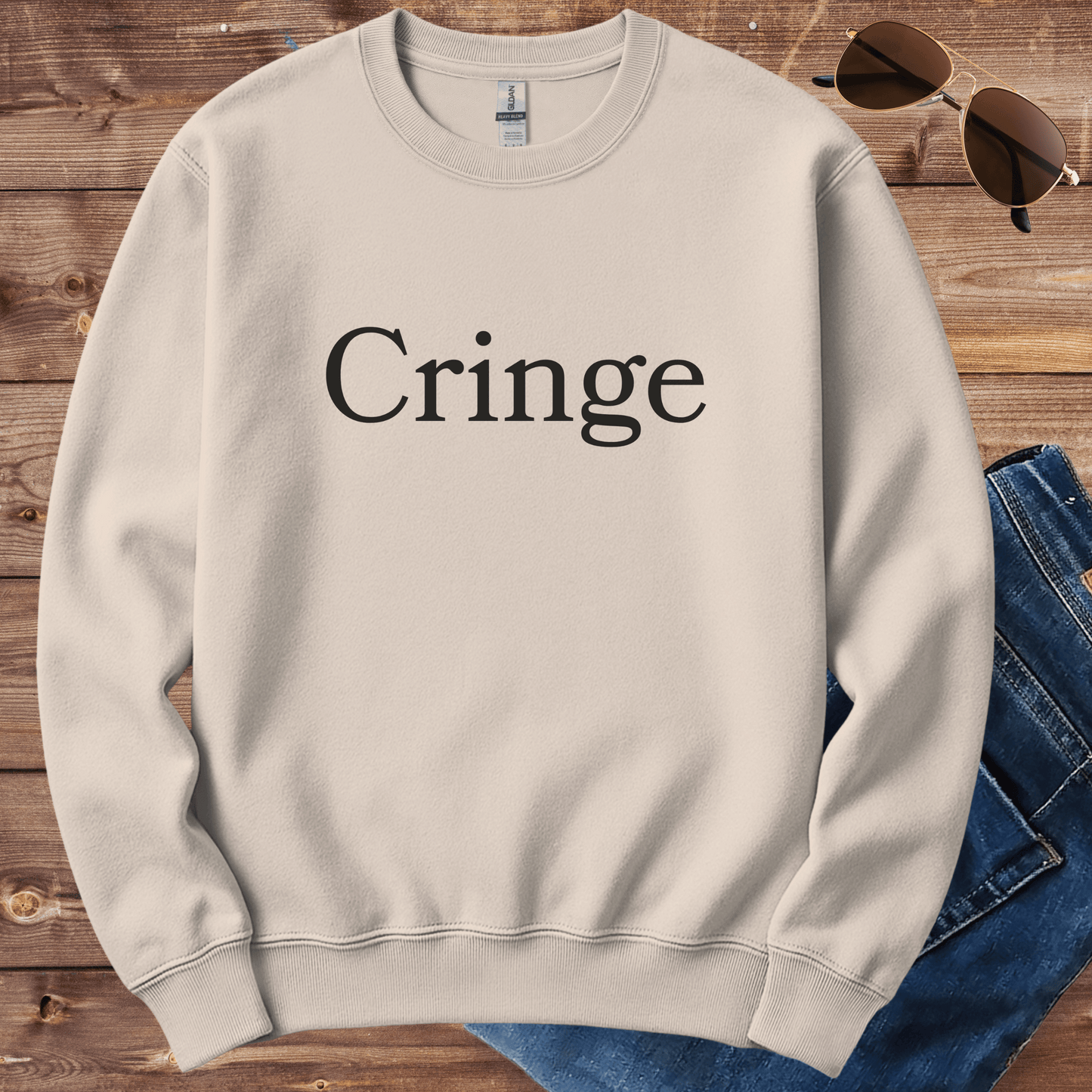 Cringe Crewneck