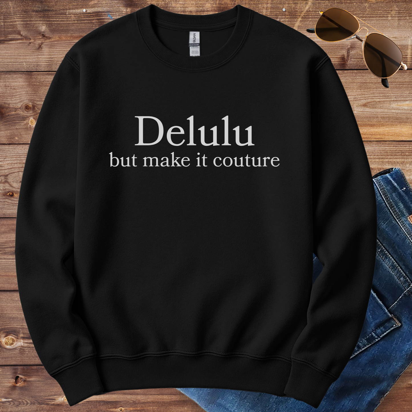 Delulu Crewneck