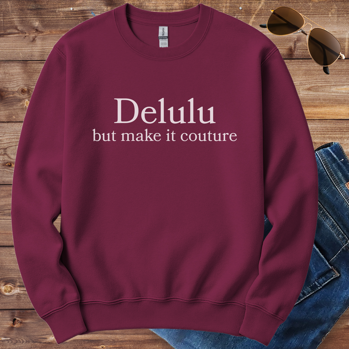 Delulu Crewneck